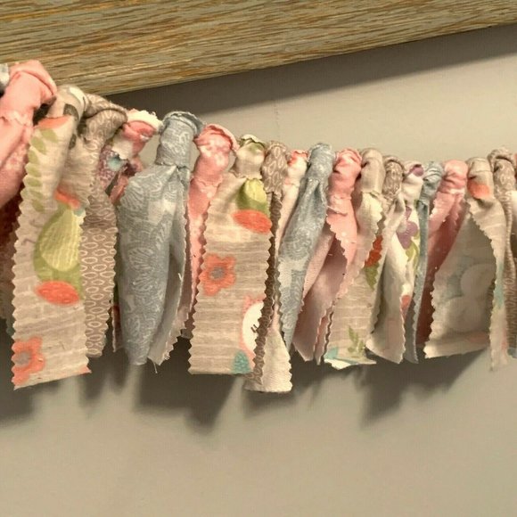 Handmade Other - Rag Garland Girls Bedroom Decor Party Fabric 36"
